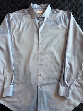 calvin klein move 365 dress shirt Calvin Klein Move 365 Mens Long Sleeve Dress Shirt Size S